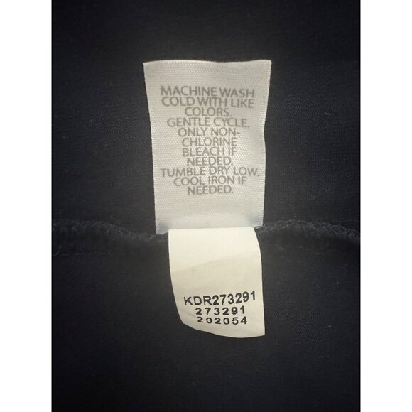 J. Jill Wearever Collection WE Navy Blue Pleated Midi Dress Size 2X 18 20 Plus - Picture 9 of 9